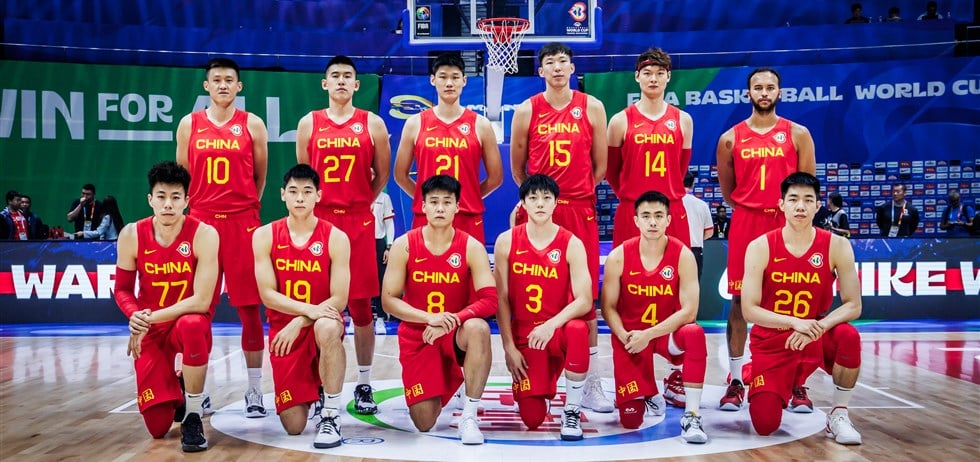 China national Basketball team photoshot