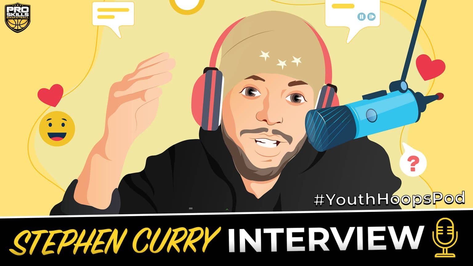 Stephen Curry Interview on the Pro Skills Basketball Youth Hoops Pod