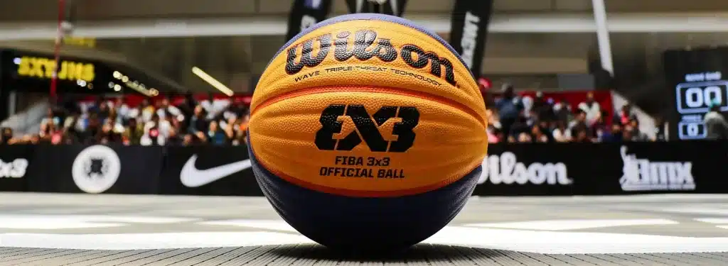 3x3 basketball on court