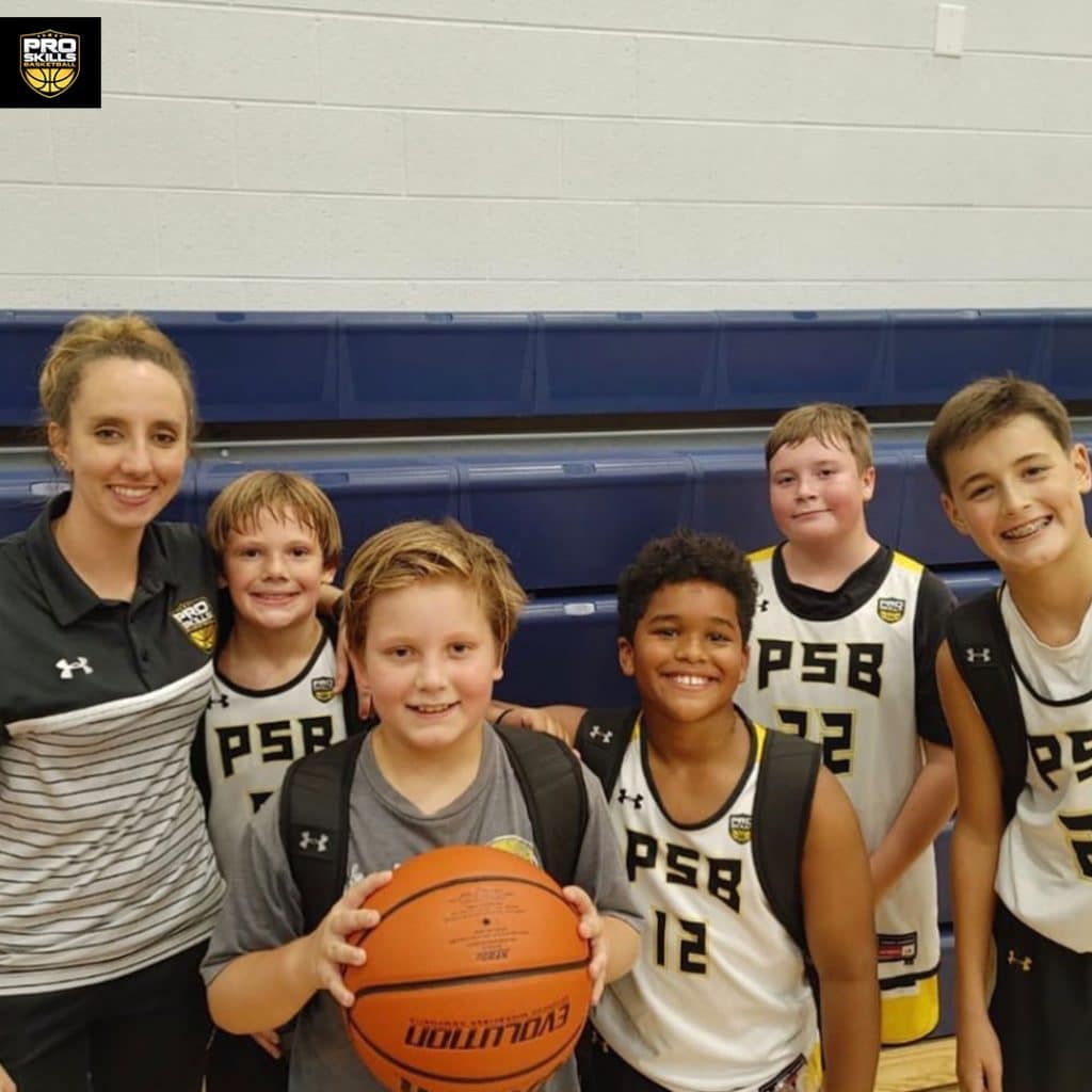 Pro Skills Nashville Youth Basketball team posing for a photo after a tournament