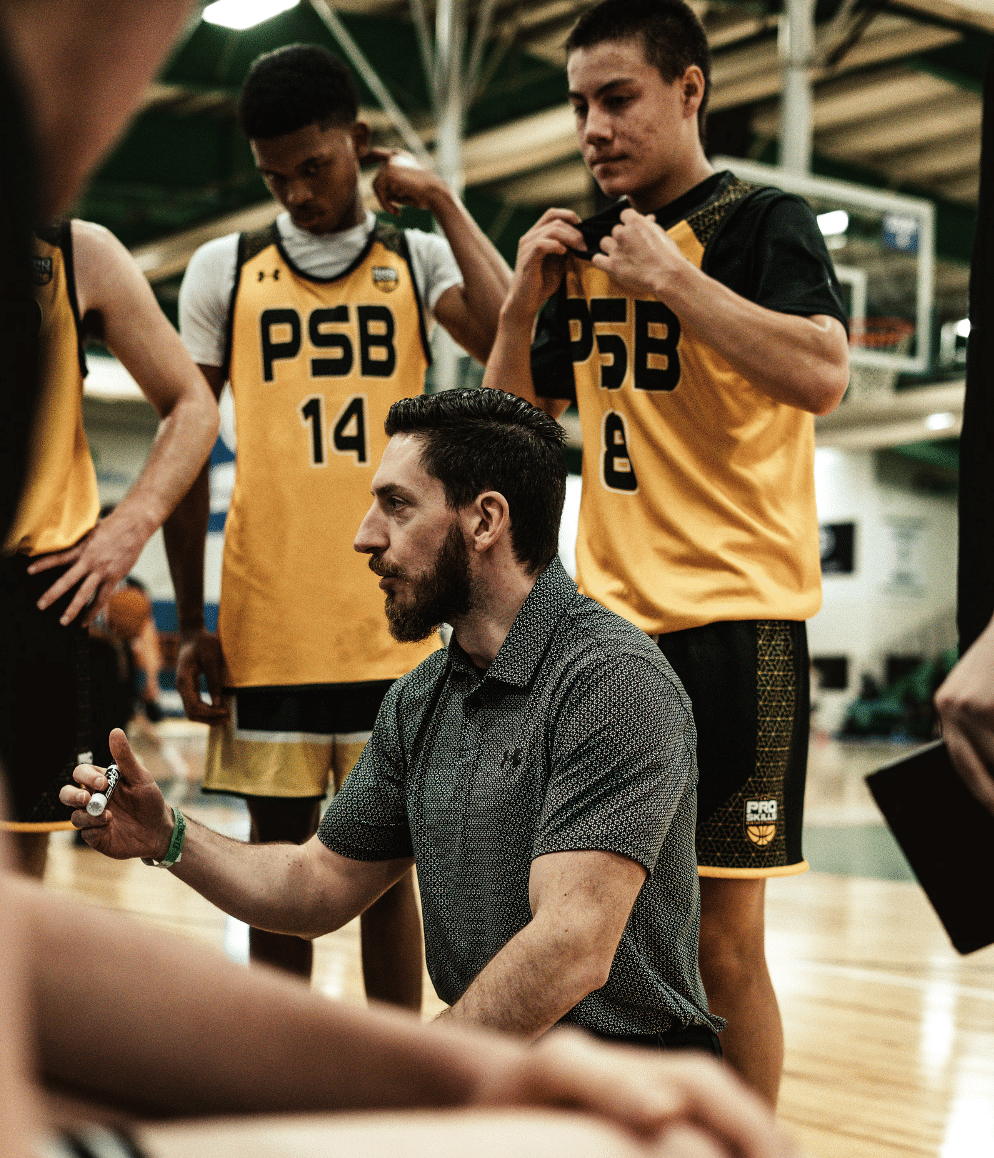 Boys Coach Timeout Talk Yellow Psb Jerseys Tournament