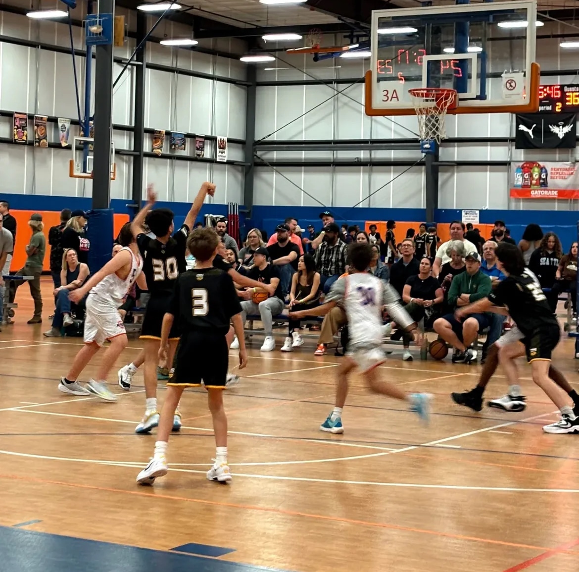 boys game action running dark jerseys tournament