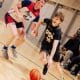 PSB player dribbling during a tournament game