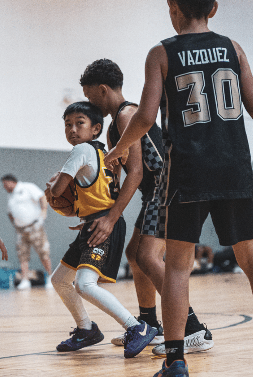 Boys Young Dribbling Yellow Psb Jersey Tournament