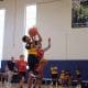 6th grade PSB player going up for a layup